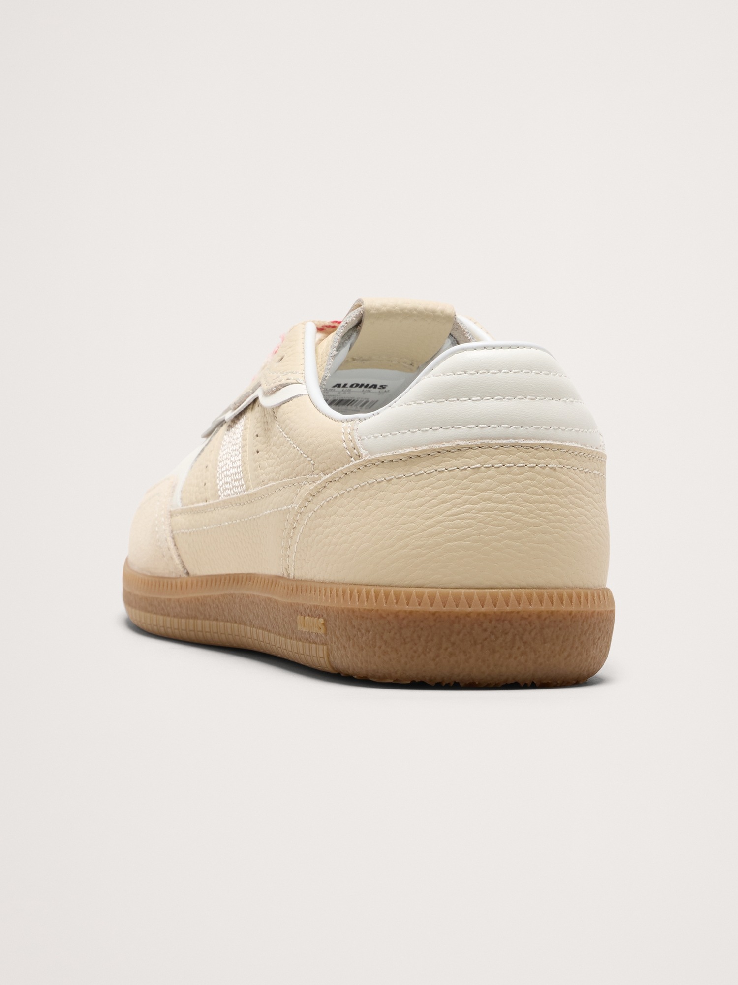 Женские кроссовки Banana Republic Tb.490 Rife Sneaker by Alohas, цвет: Кремовый белый — фото 4
