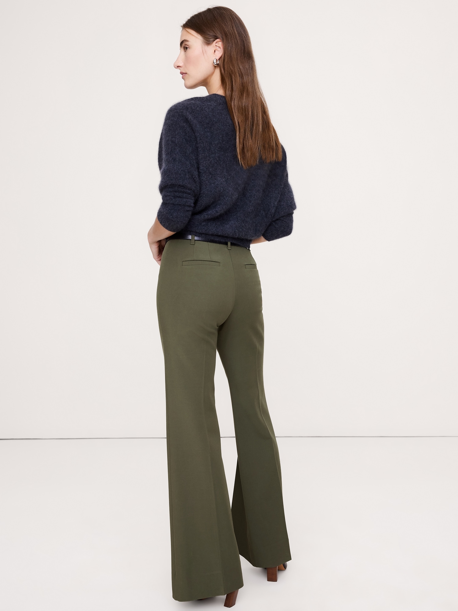 Image number 3 showing, High-Rise Modern Flare City Stretch Pant