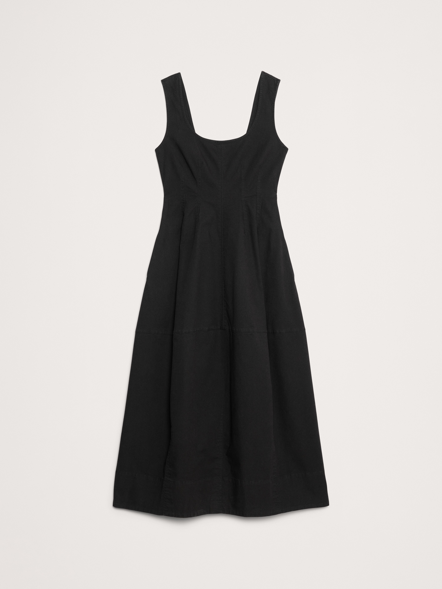 Image number 8 showing, Stretch-Cotton Barrel Midi Dress