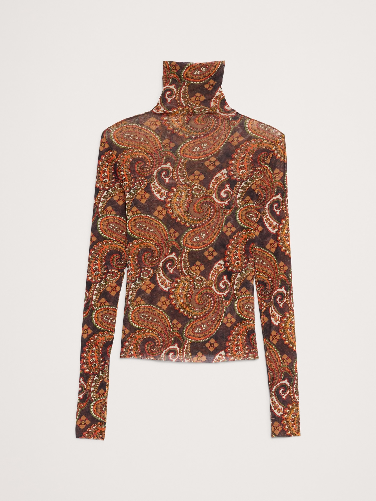 Image number 7 showing, Mesh Turtleneck Top