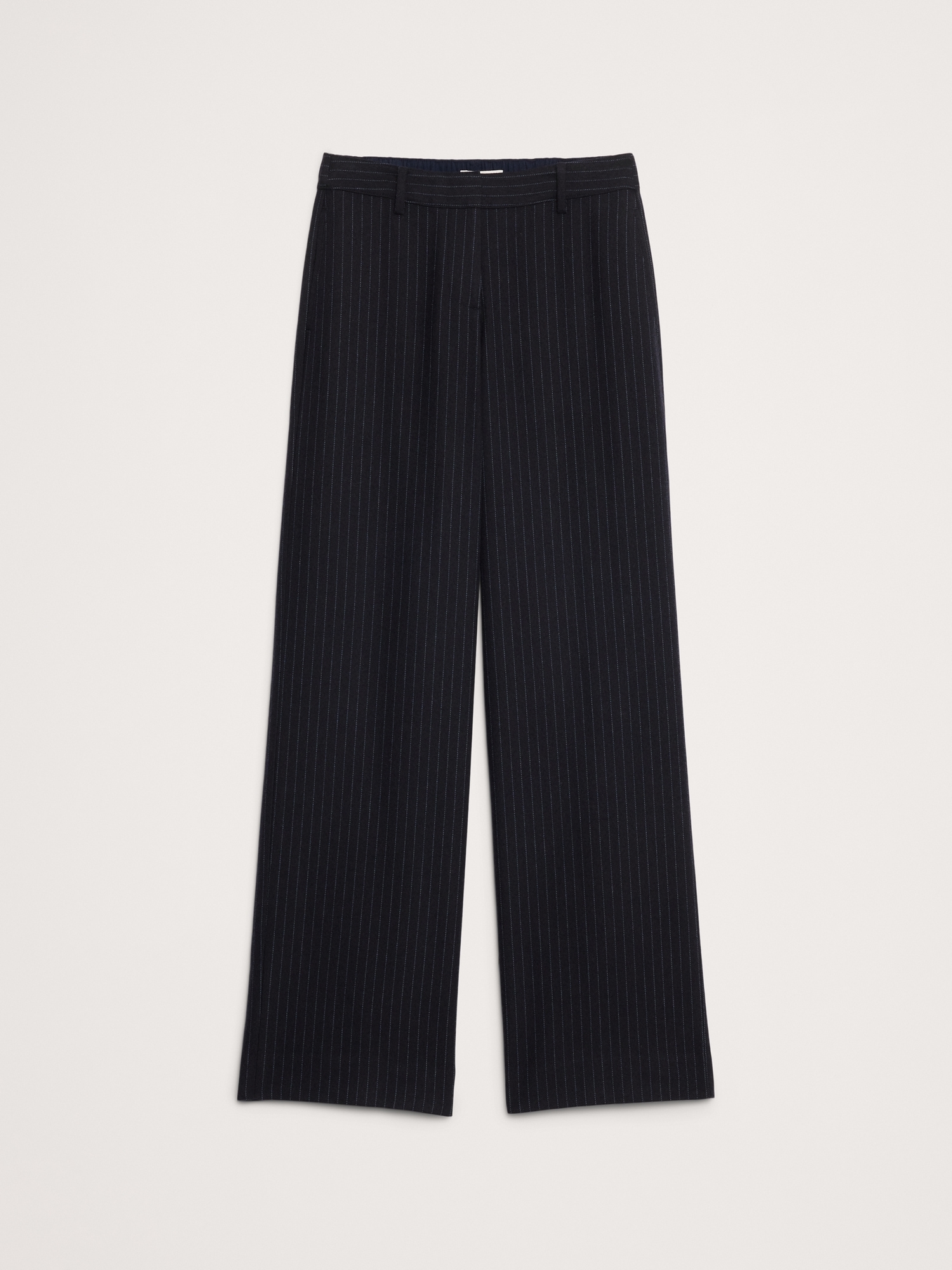 Image number 4 showing, The Everyday Wide-Leg Flannel Pant
