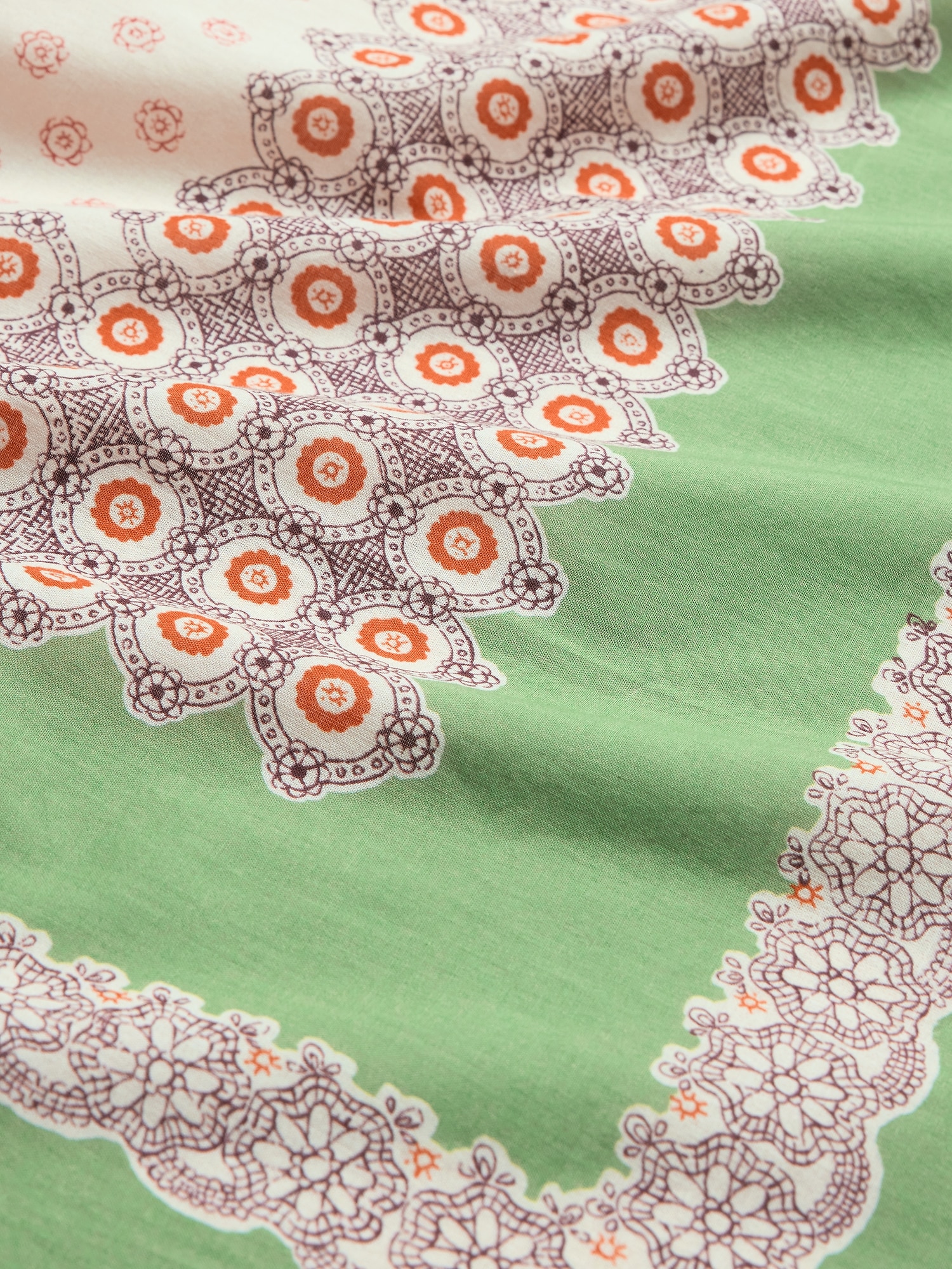 Image number 3 showing, Large Cotton Square Scarf