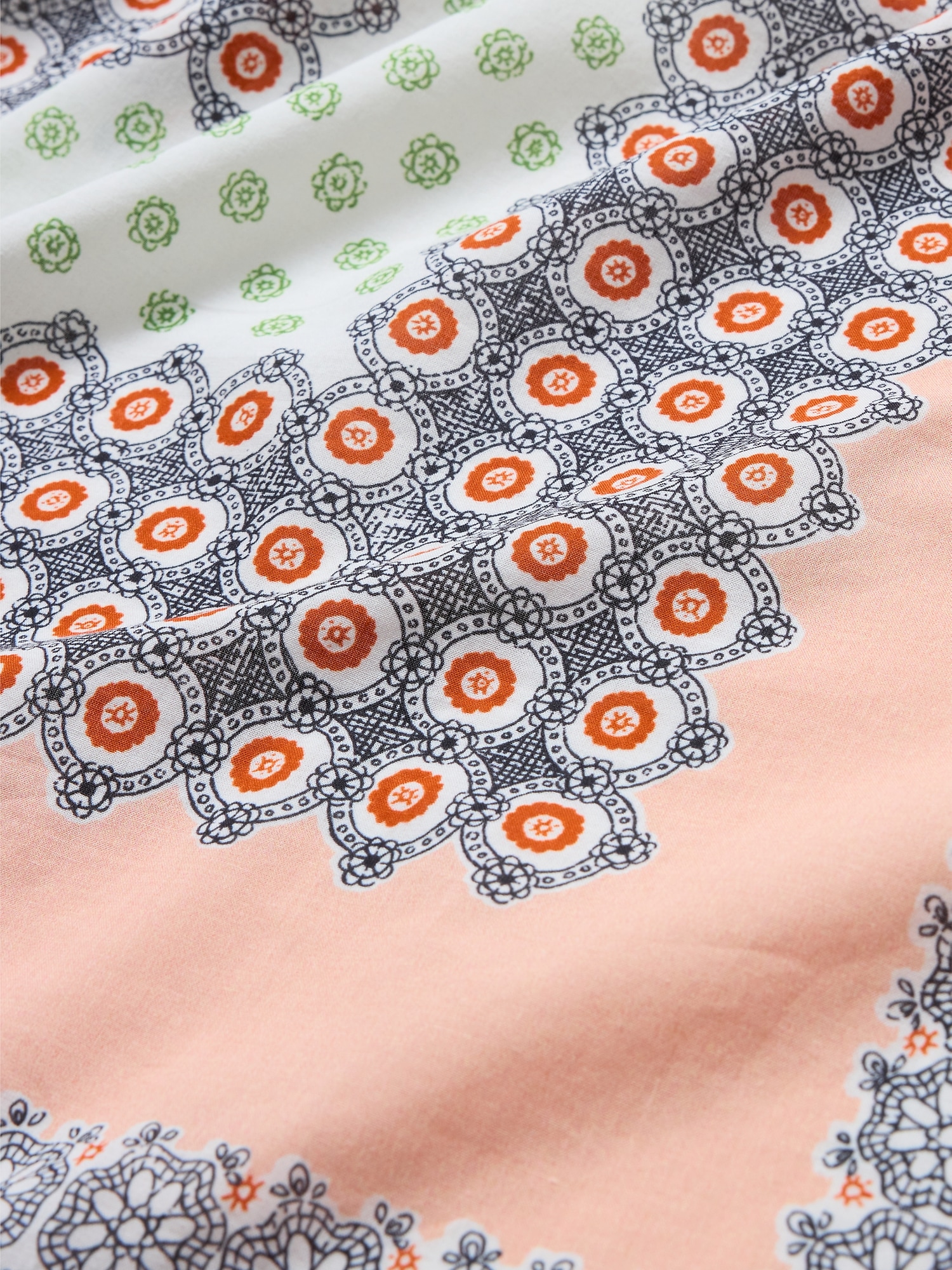 Image number 3 showing, Large Cotton Square Scarf