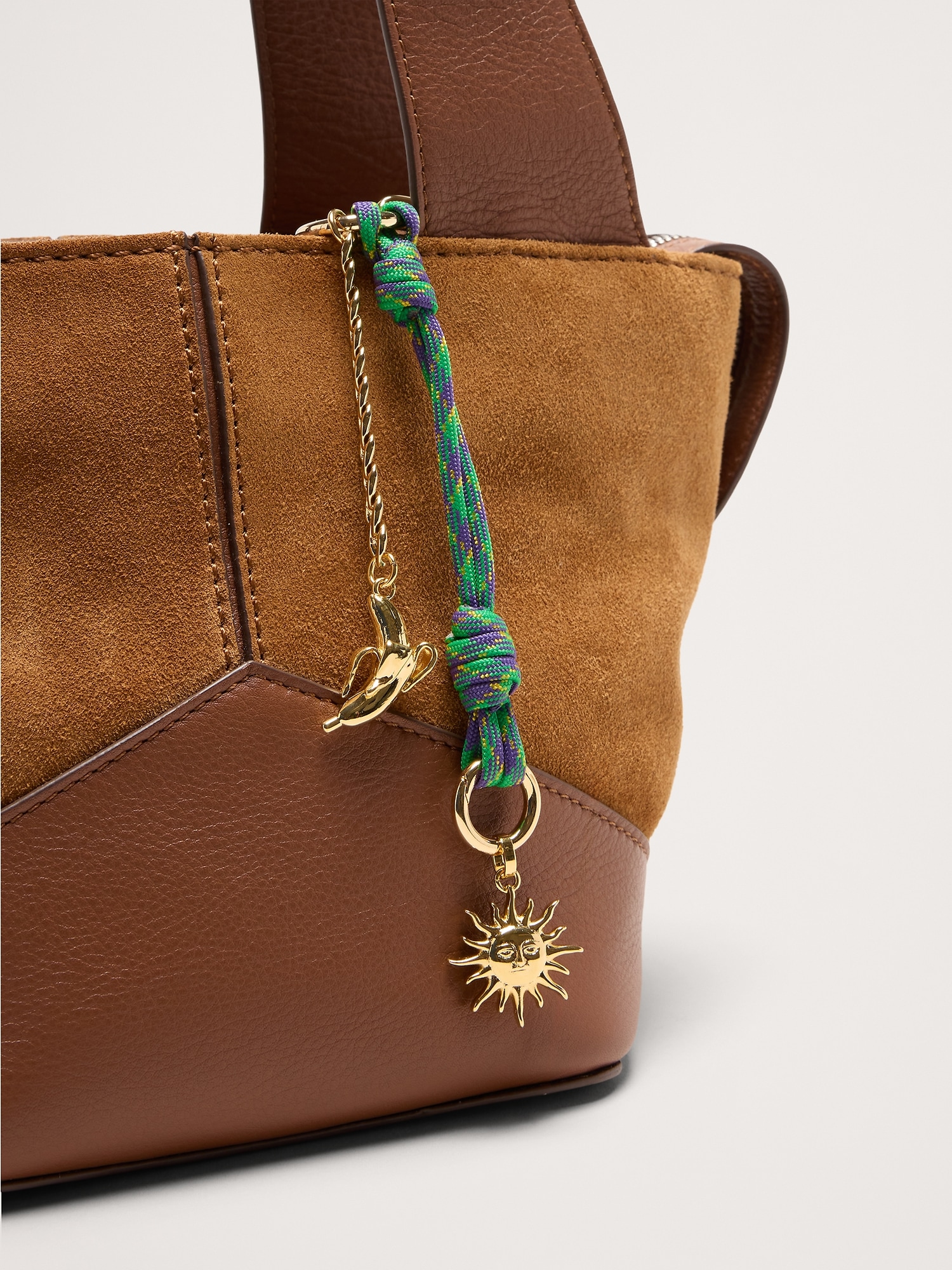 Sun & Banana Bag Charm by Martha Calvo