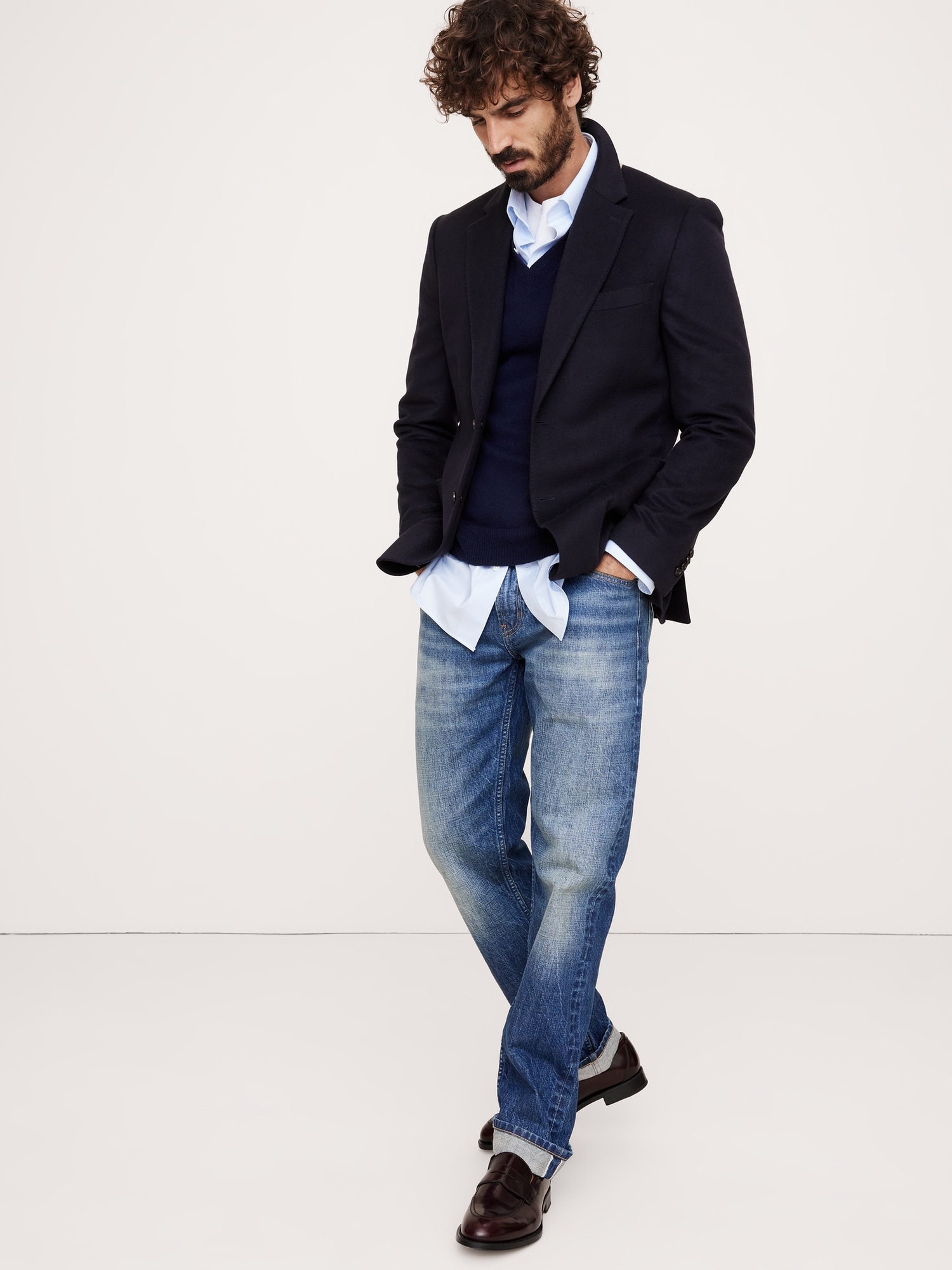 Image number 3 showing, Slim Selvedge Jean