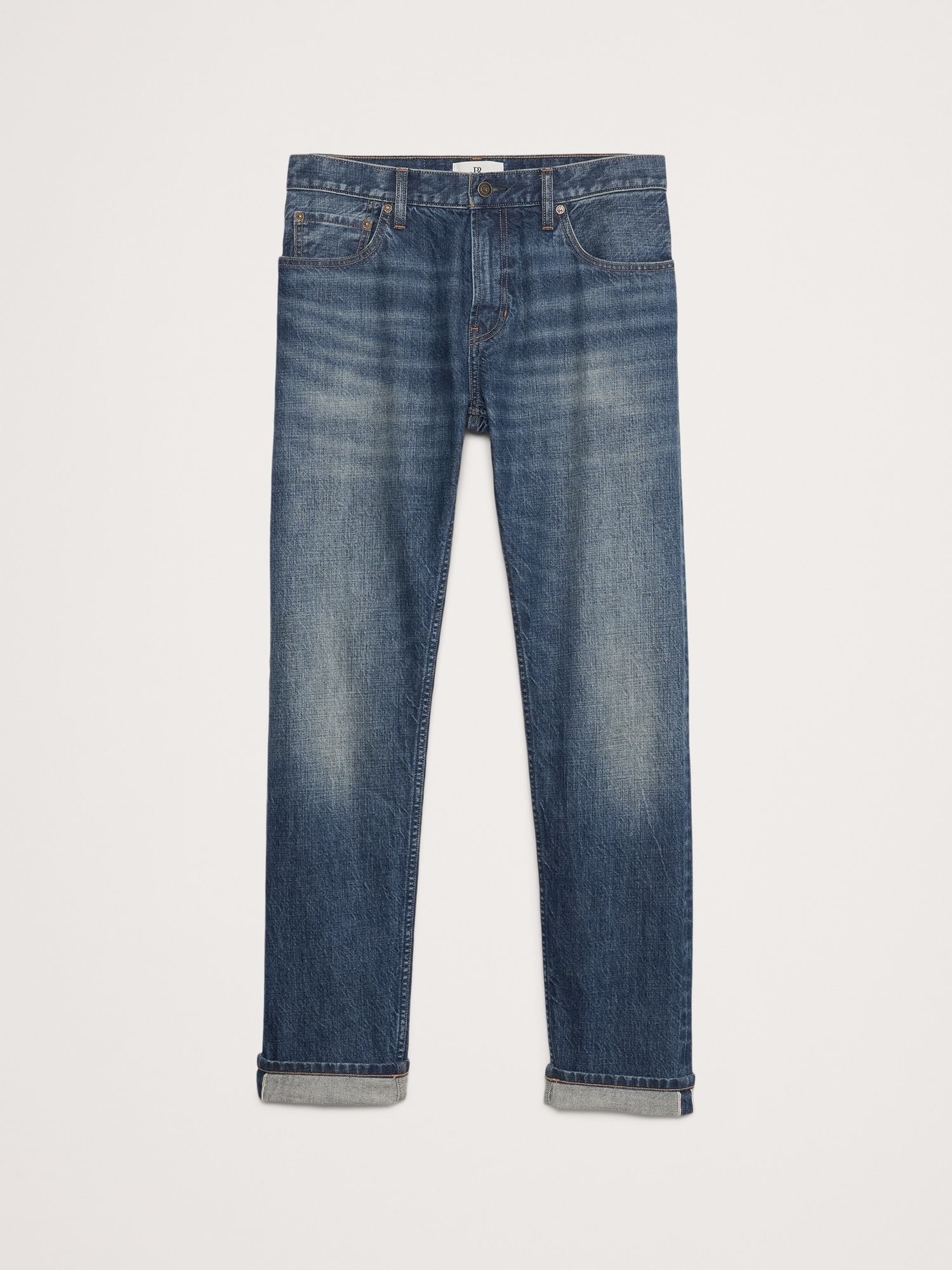 Slim Selvedge Jean - Medium Wash