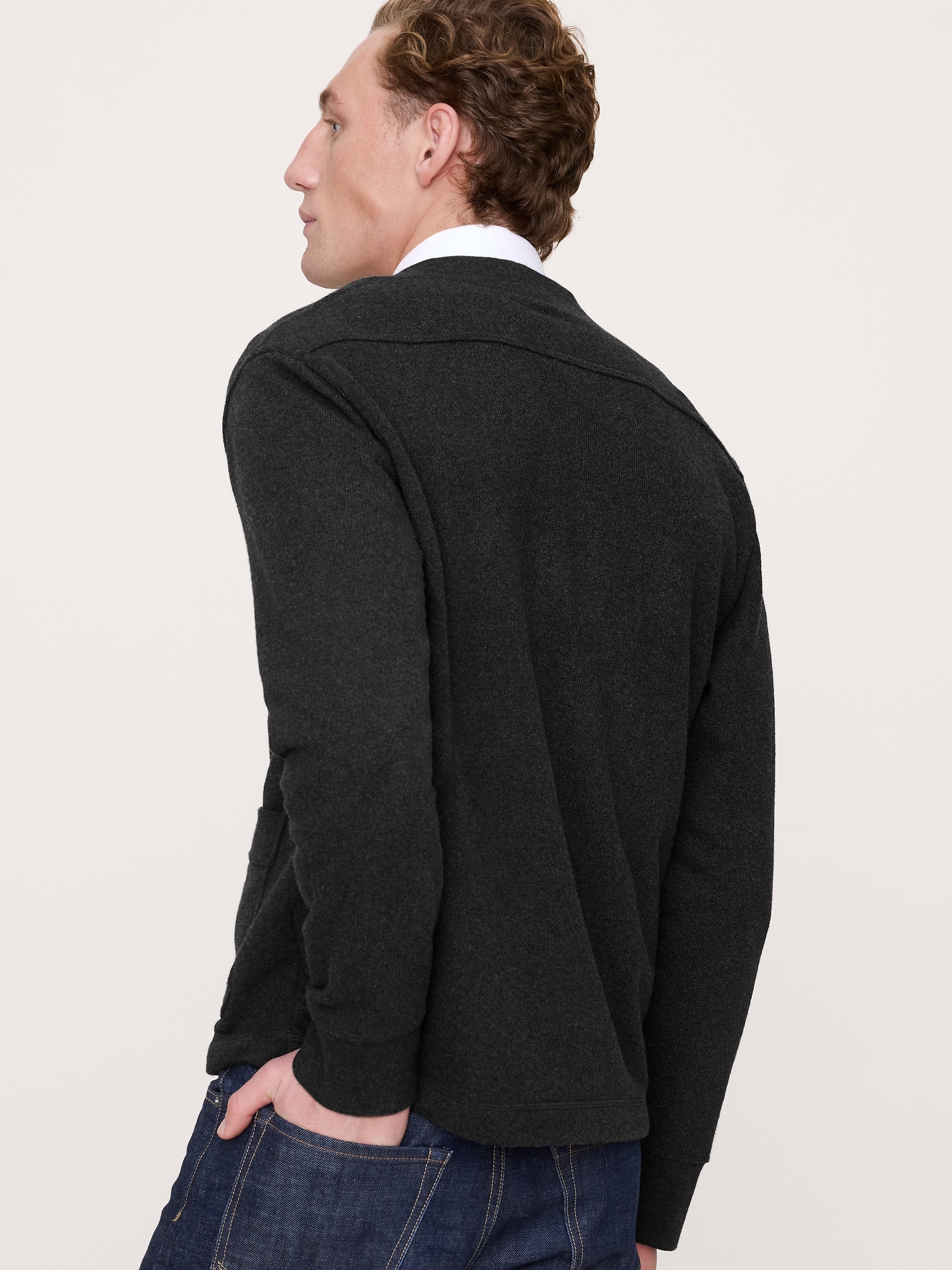 Image number 2 showing, Brushed Fleece Cardigan