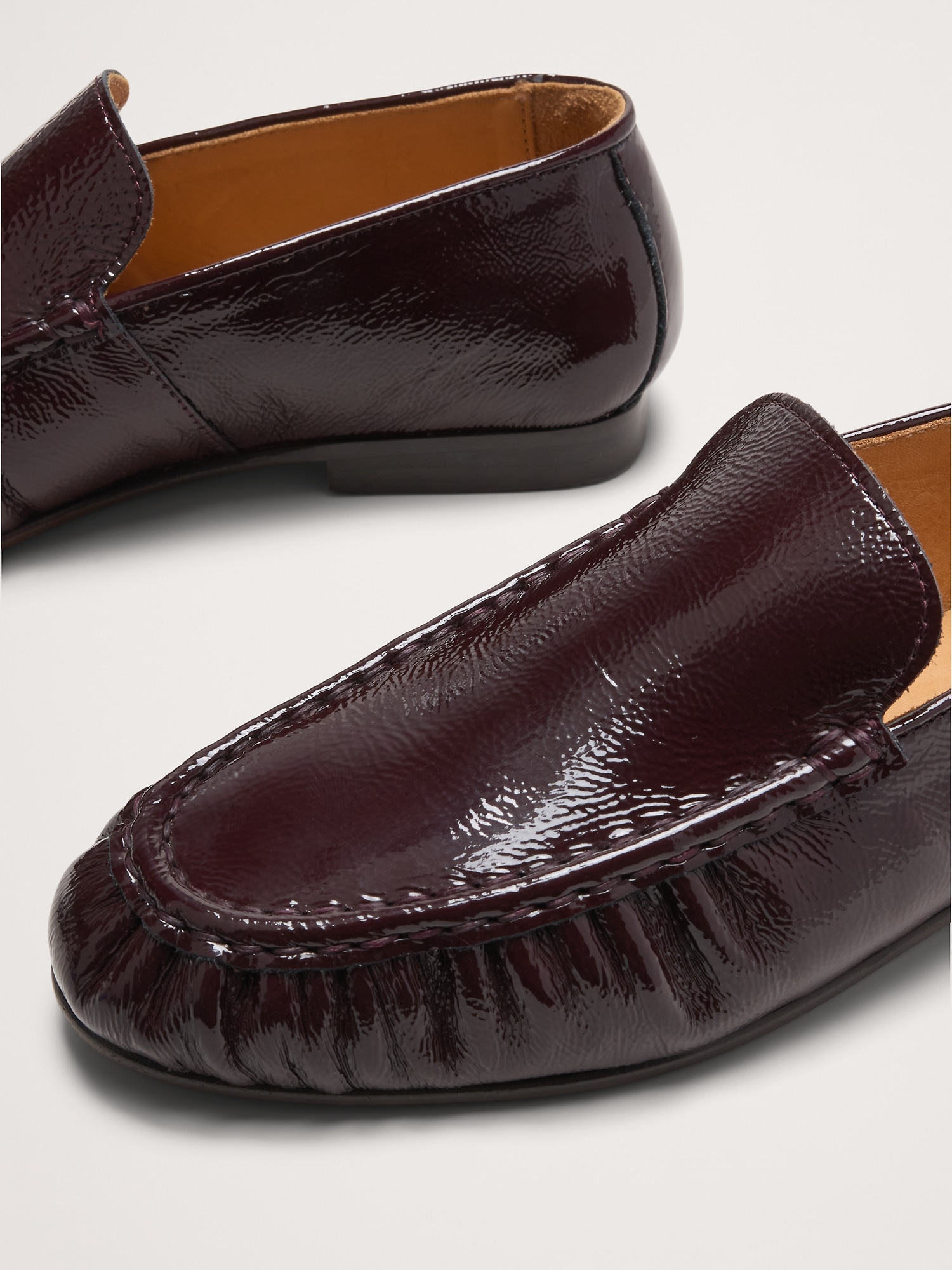 Image number 5 showing, Leather Moc-Toe Loafer