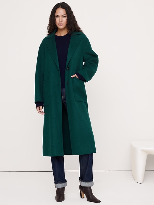 Double-Faced Top Coat | Banana Republic