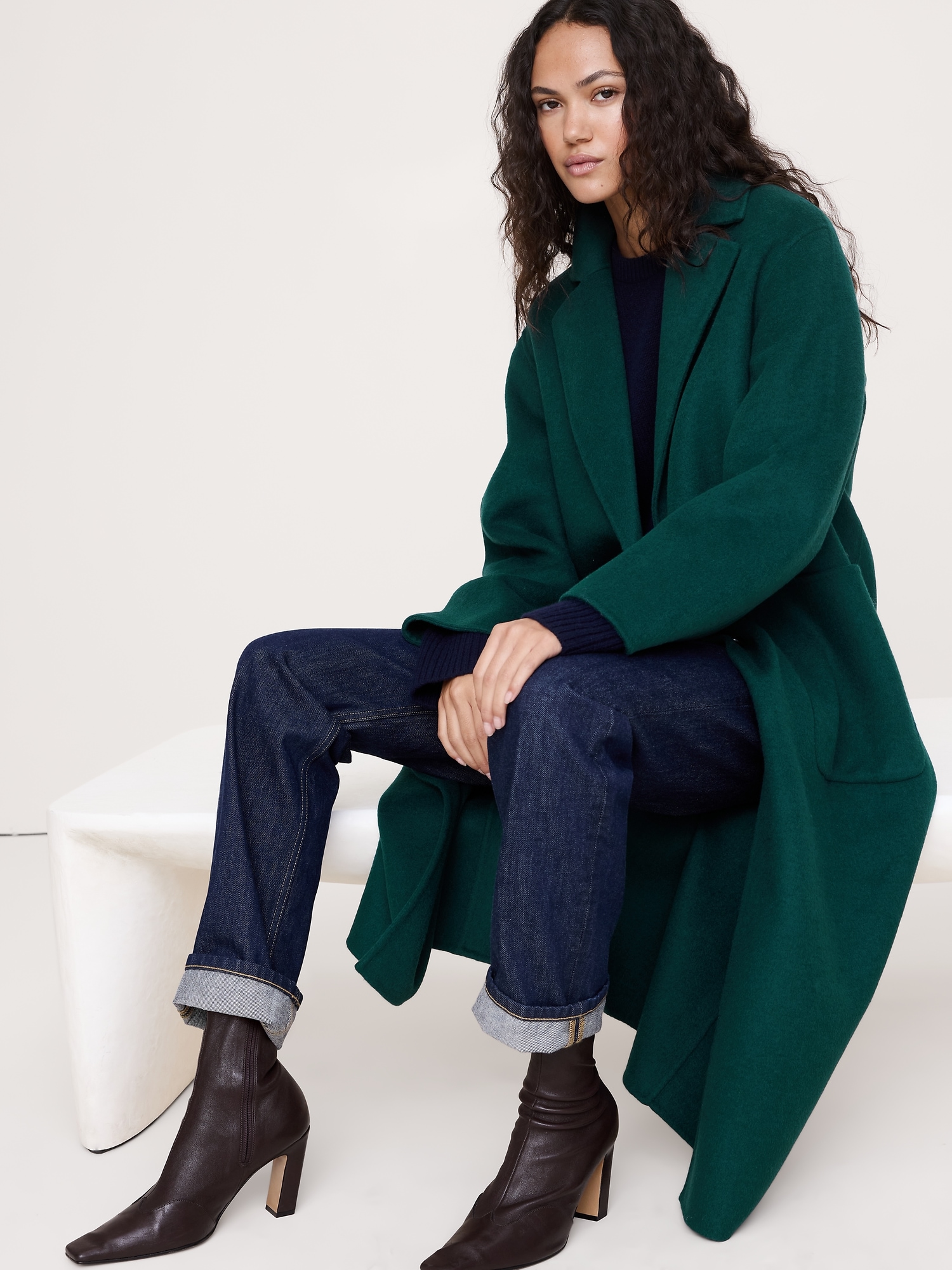 Image number 3 showing, Double-Faced Top Coat