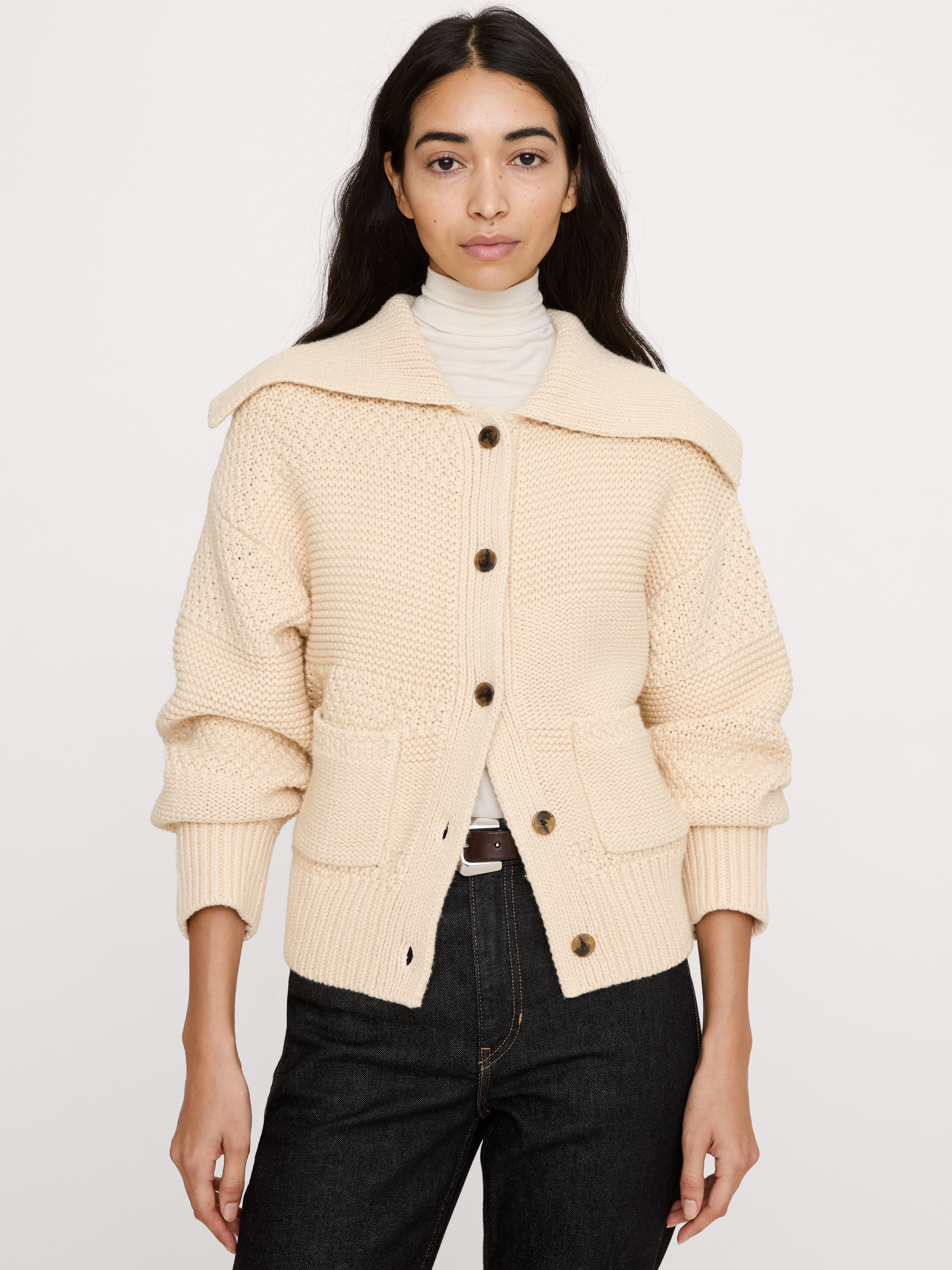 Spacedye Cotton-Wool Cardigan