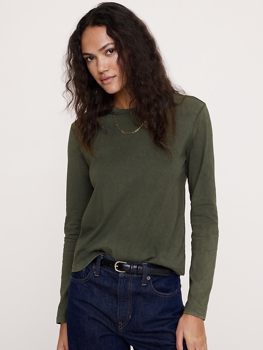 Vintage Cotton Long-Sleeve T-Shirt