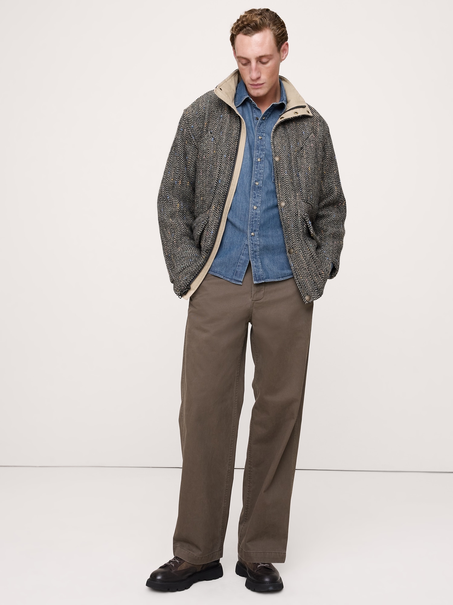 Image number 3 showing, Relaxed-Fit Washed Denim Shirt