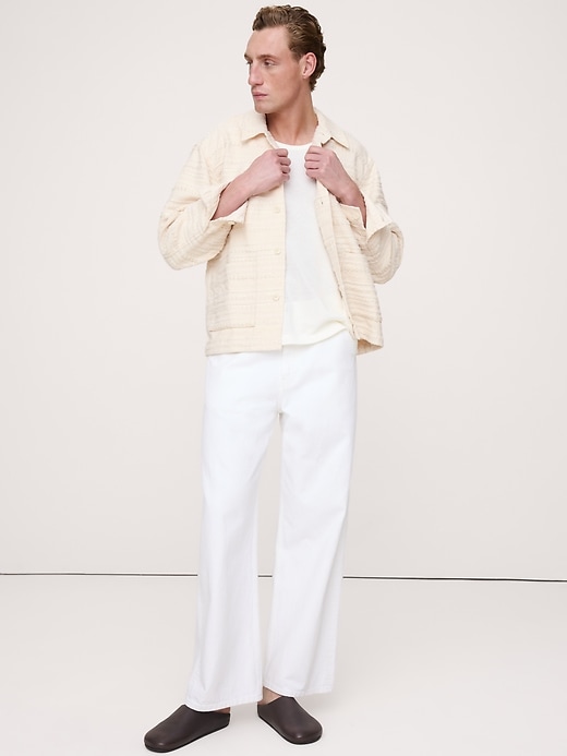 Rope Jacquard Overshirt