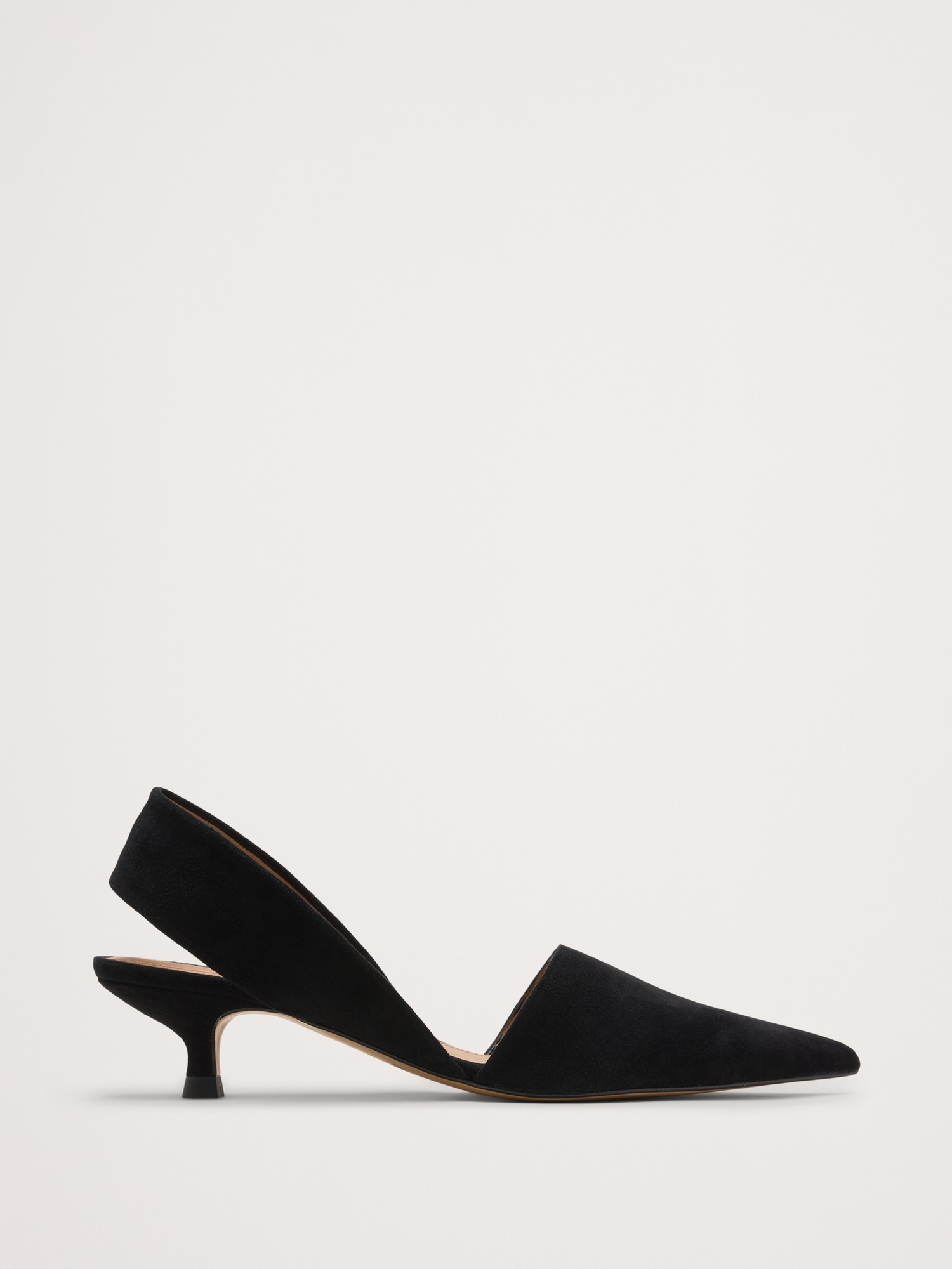 Женские туфли Flattered Ninni Suede Heel, цвет: Чёрный