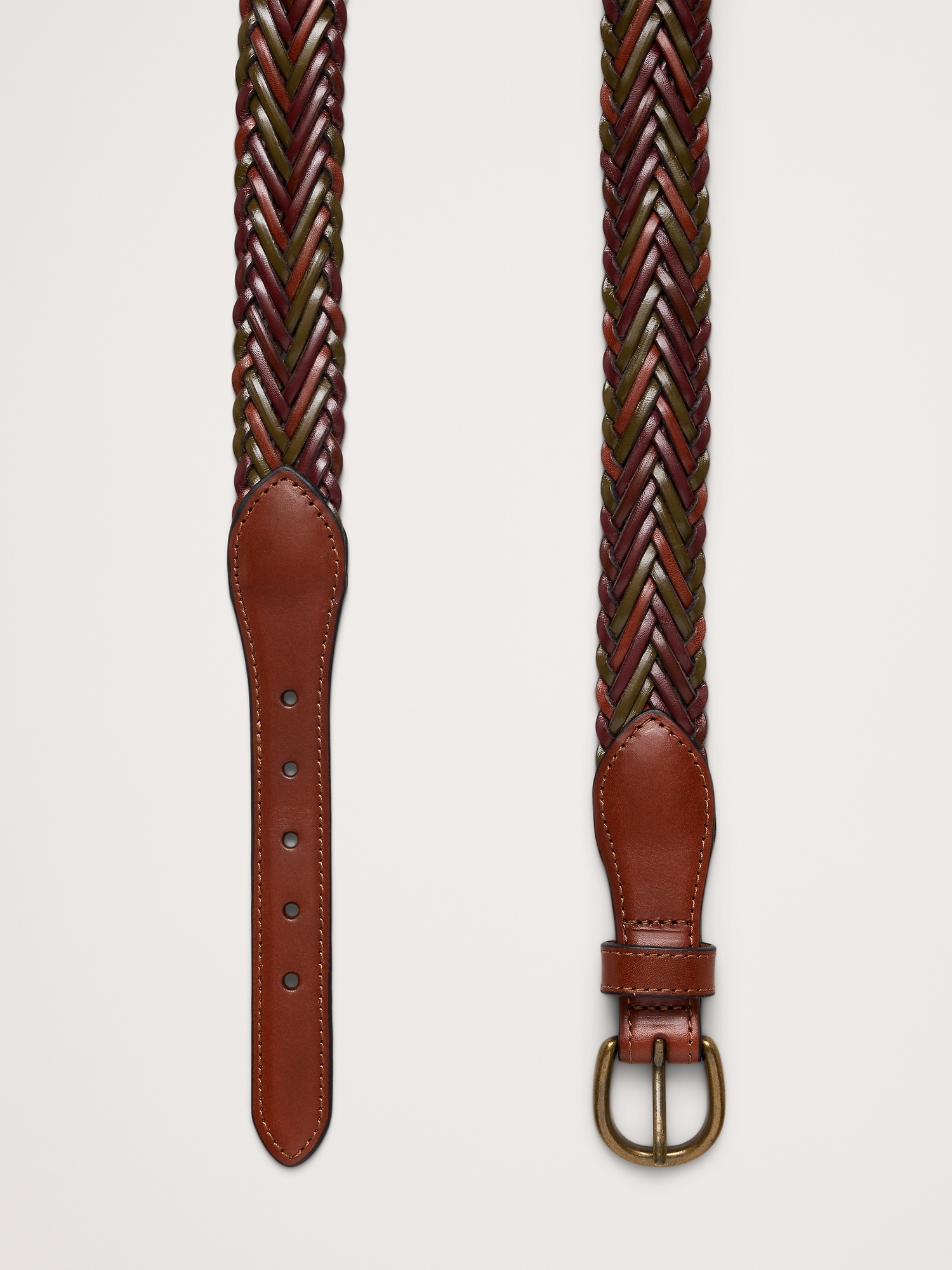 Image number 3 showing, Braided Leather Belt