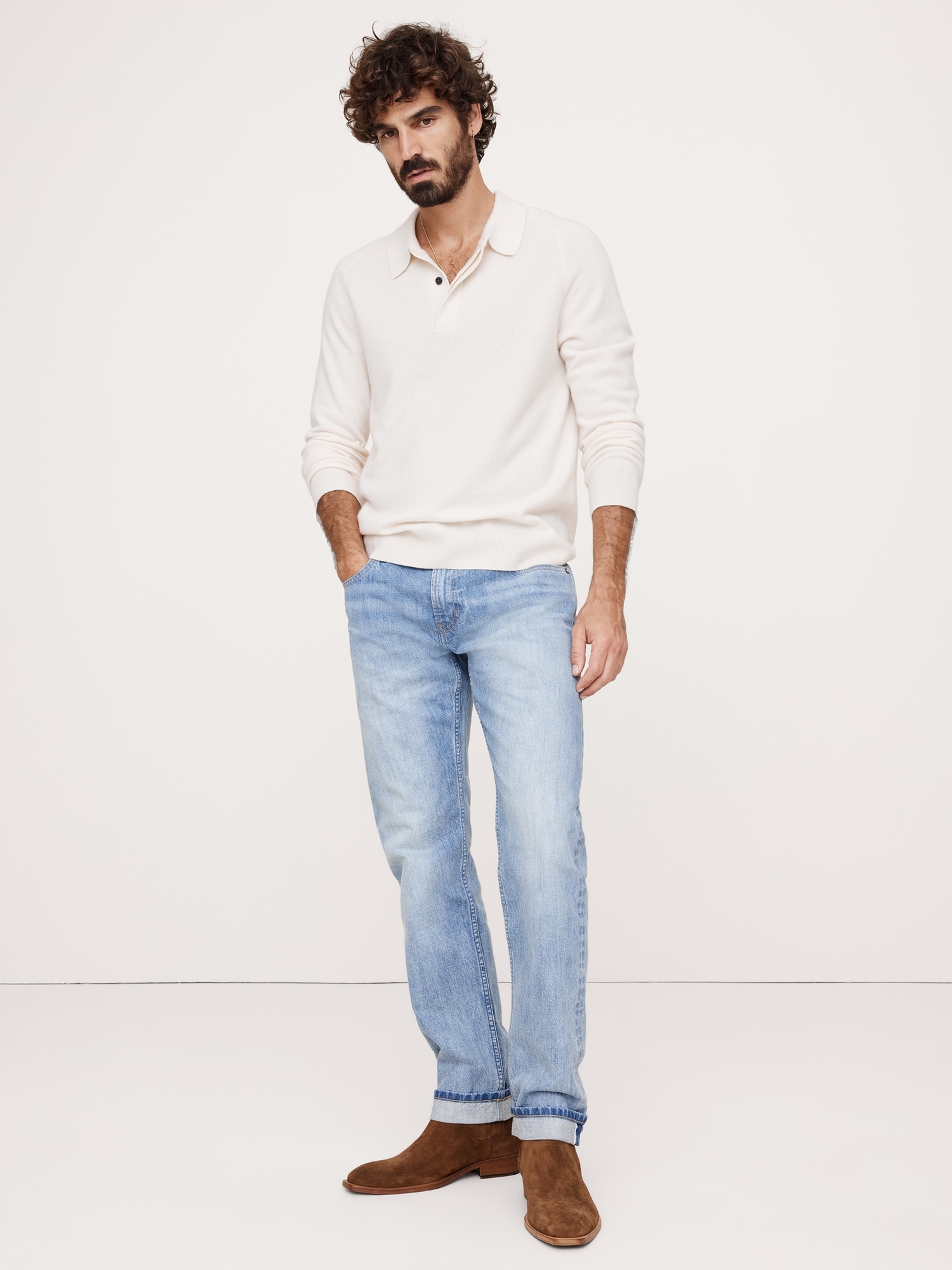 Image number 5 showing, Slim Selvedge Jean