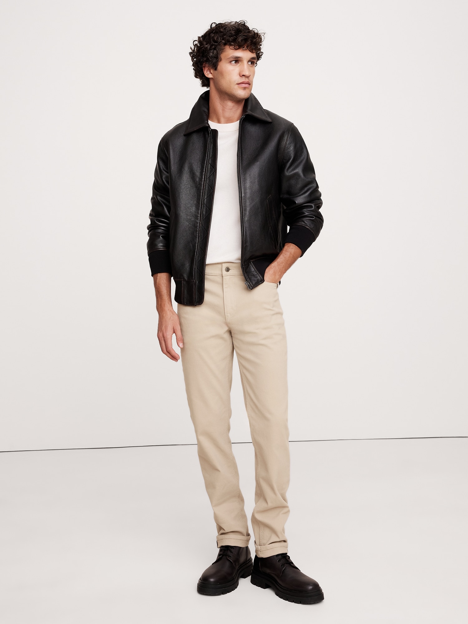 Image number 2 showing, Slim Brushed Traveler Pant
