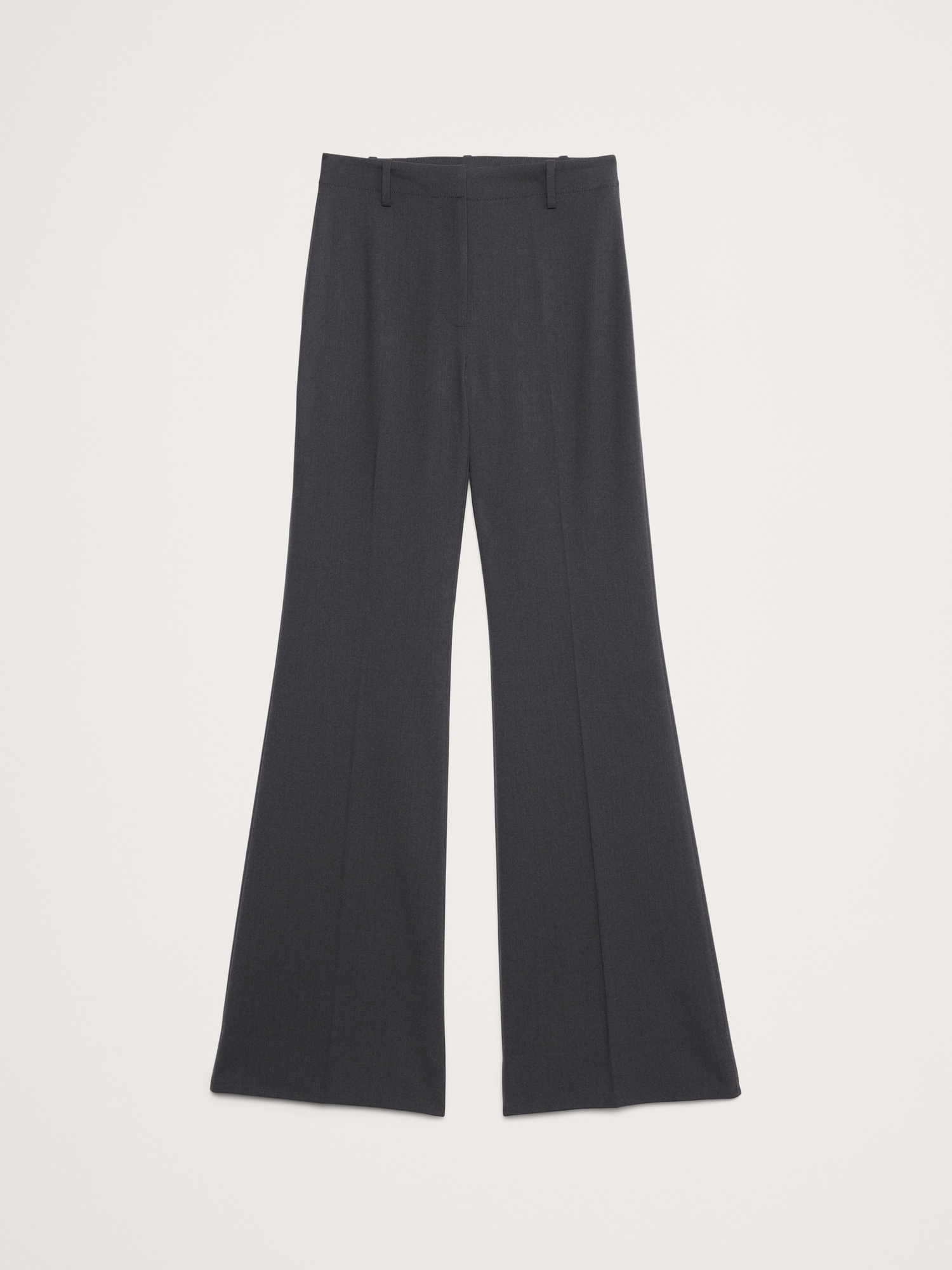 Image number 5 showing, High-Rise Flare Italian Wool Pant