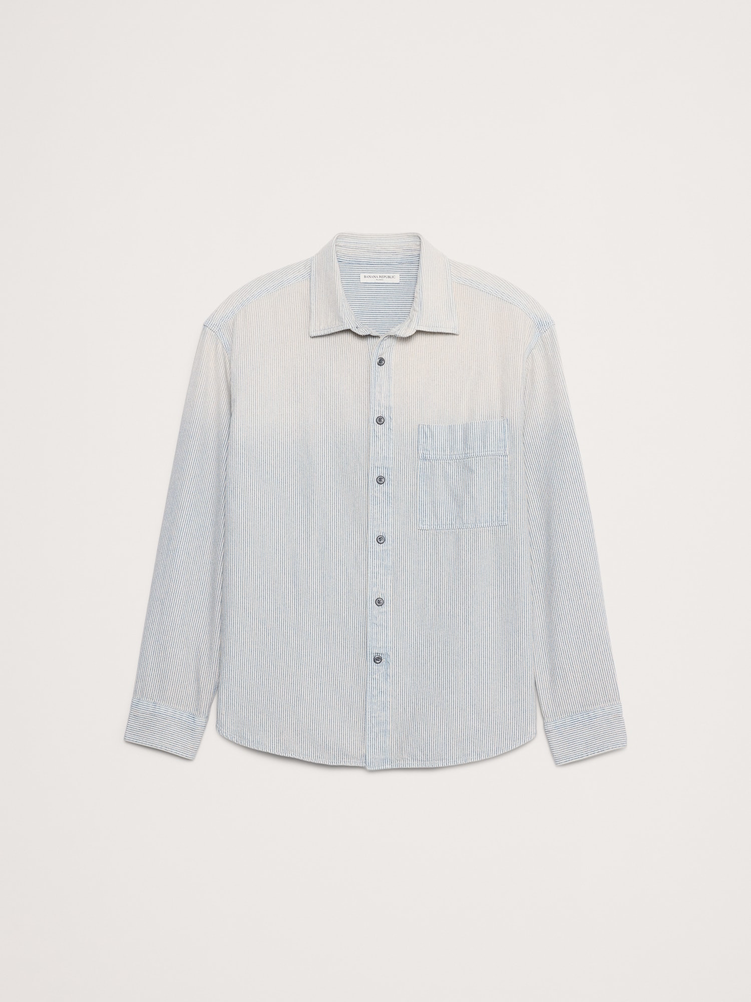 Image number 5 showing, Relaxed-Fit Washed Denim Shirt