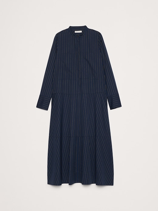 Image number 4 showing, Cotton Trapeze Shirtdress