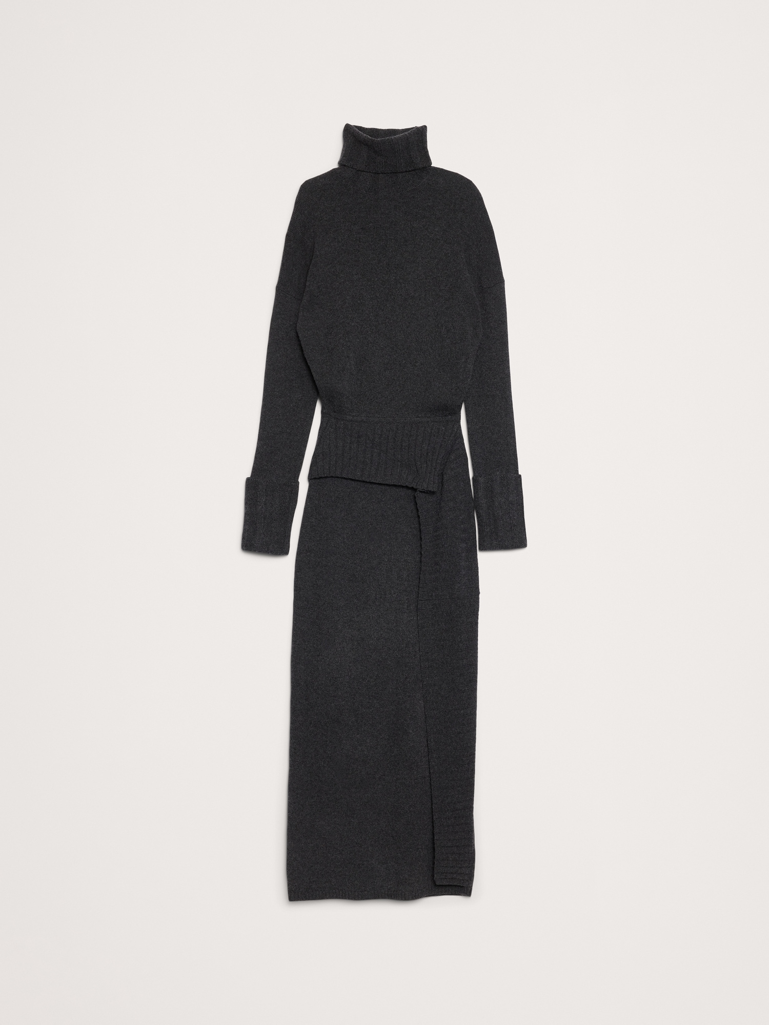 Image number 4 showing, Merino-Cotton Maxi Sweater Dress