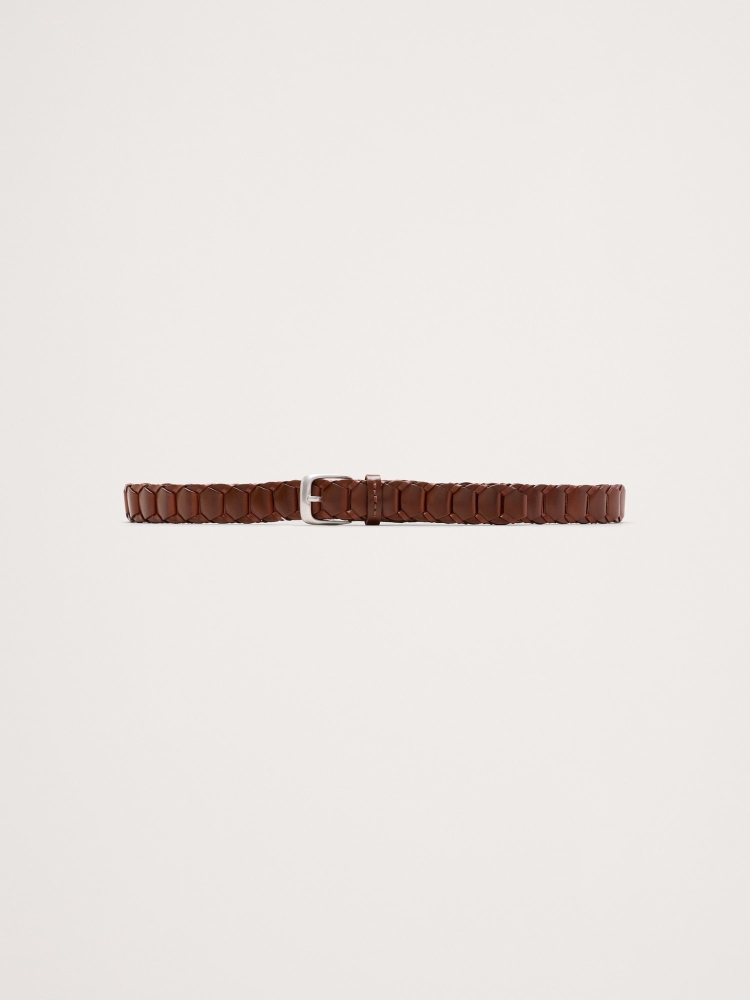 Woven Leather Belt