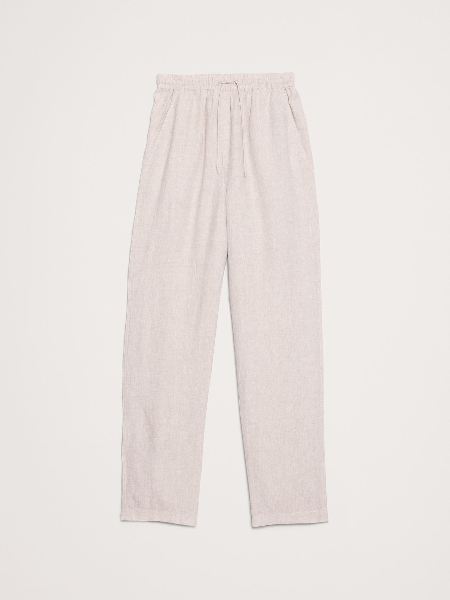 Image number 5 showing, Linen Pull-On Ankle Pant