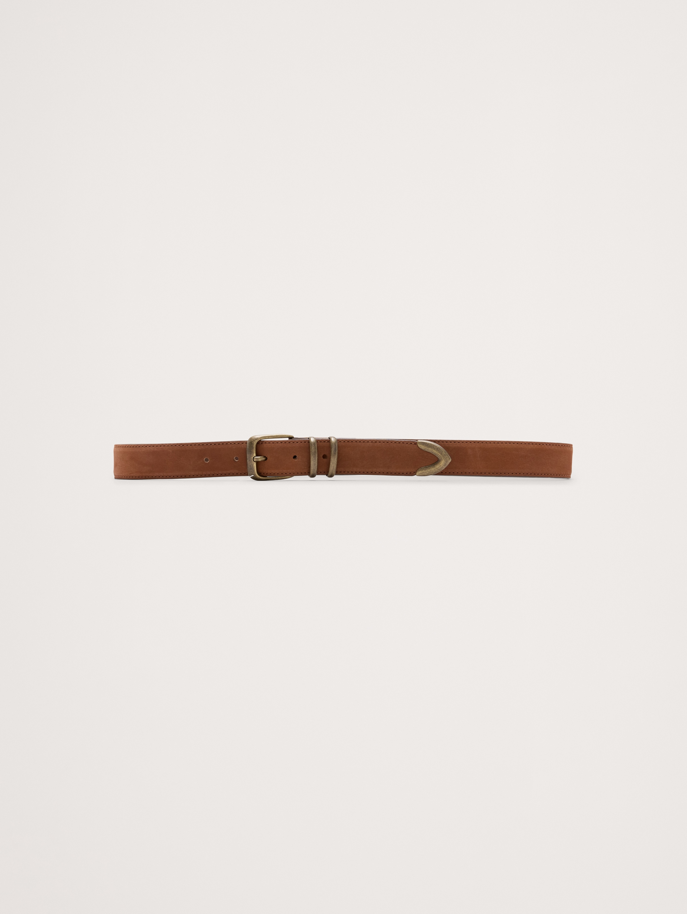 Nubuck Leather Ranger Belt