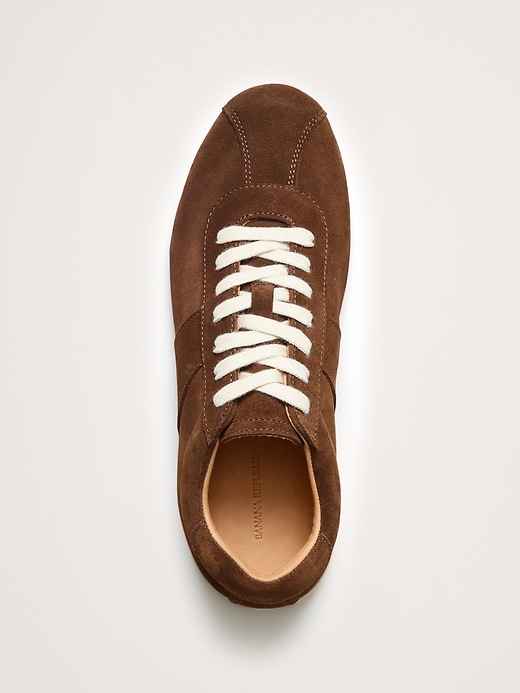Italian Suede Sneaker | Banana Republic