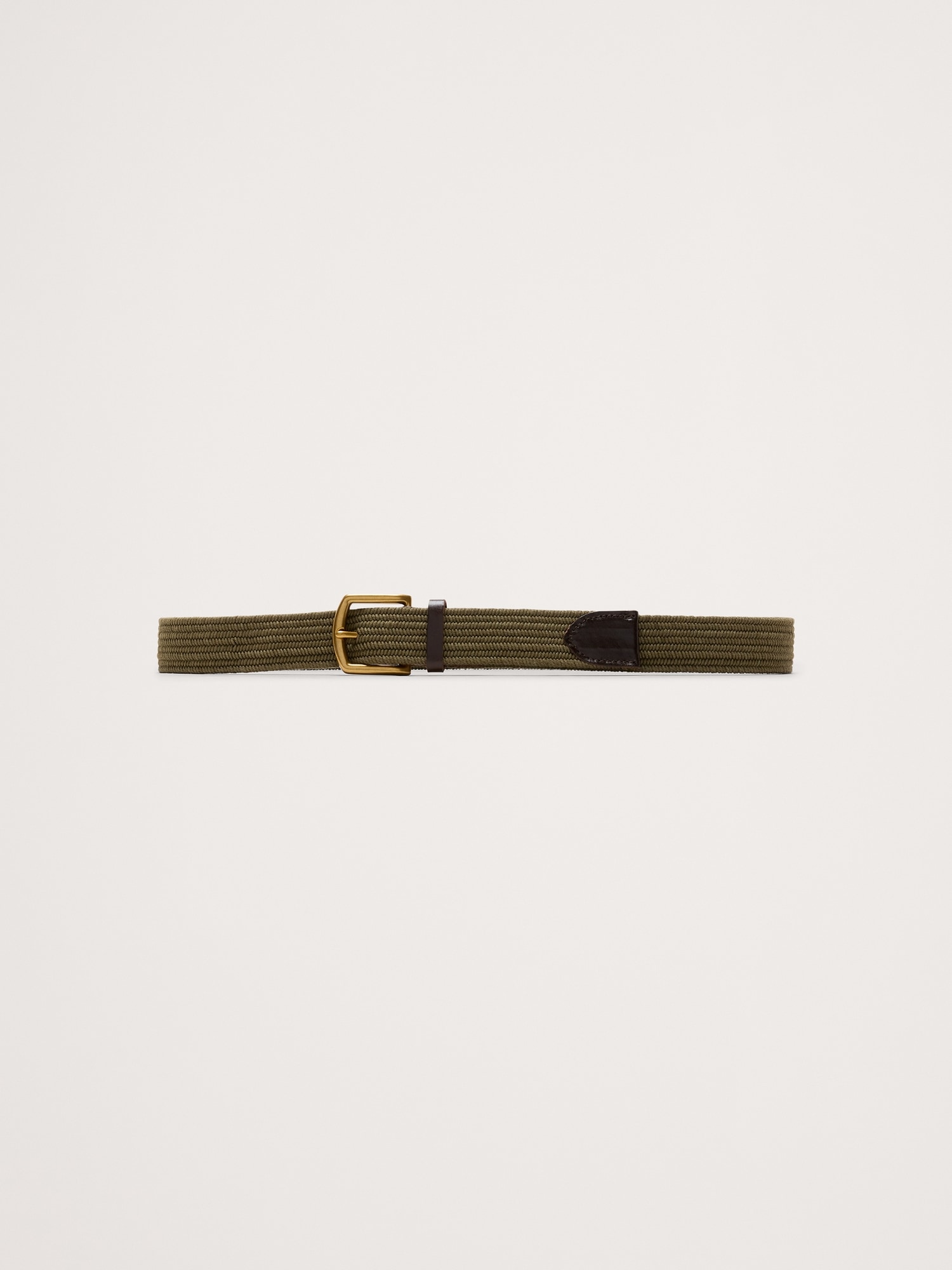 Woven Braided Cotton Belt