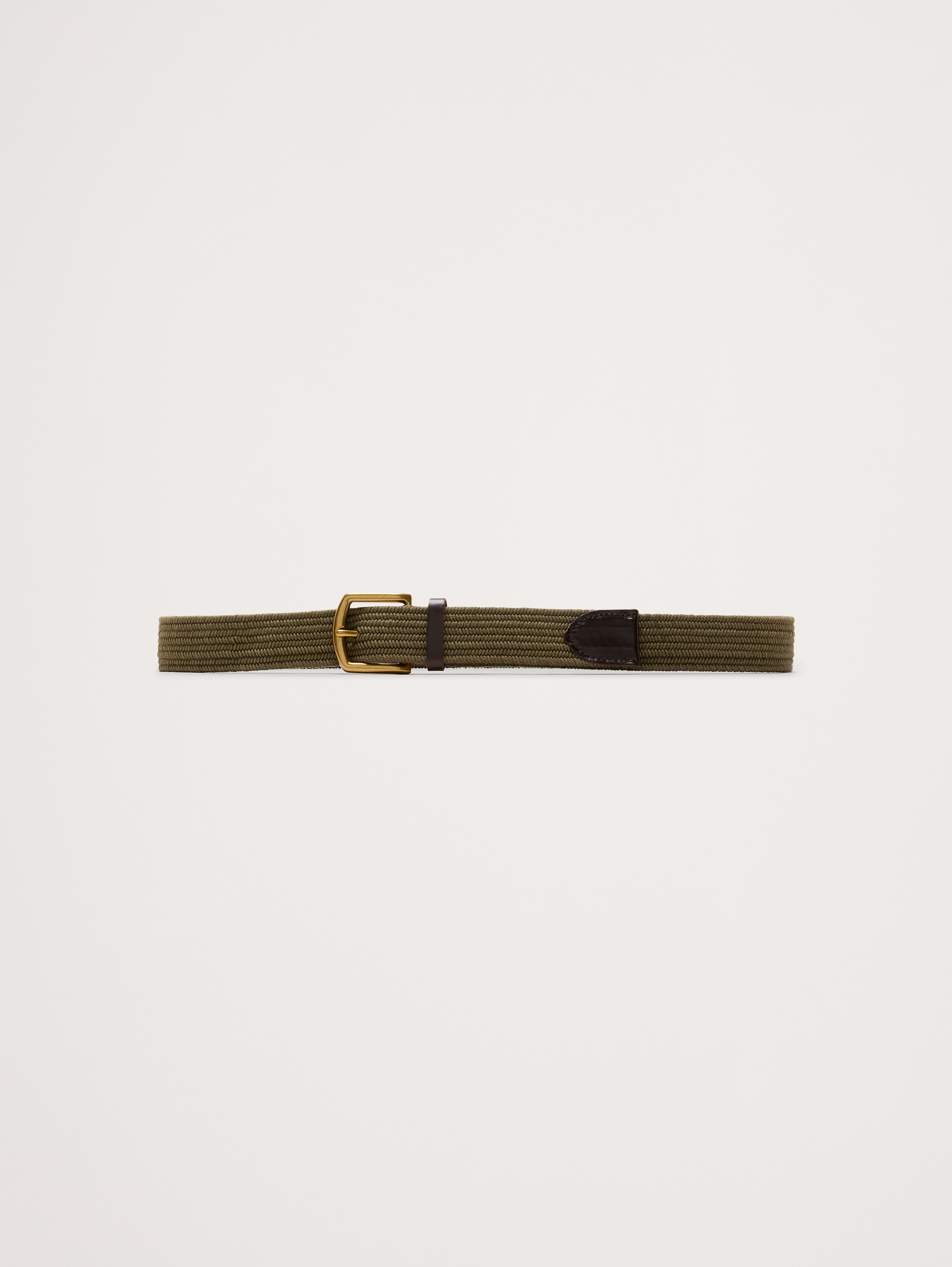 Woven Braided Cotton Belt