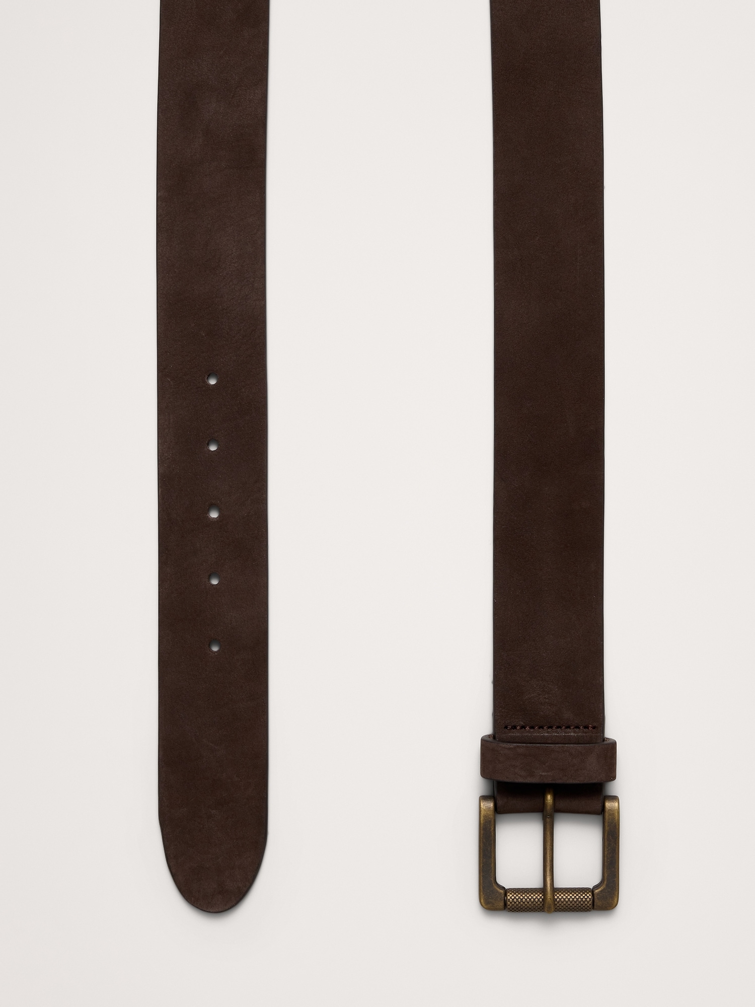 Image number 3 showing, Burnished Nubuck Leather Belt