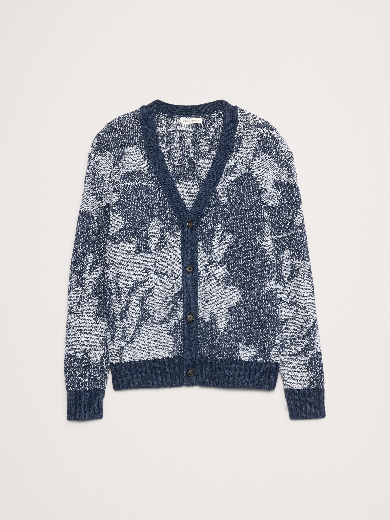 Image number 5 showing, Floral Cotton-Linen Blend Cardigan