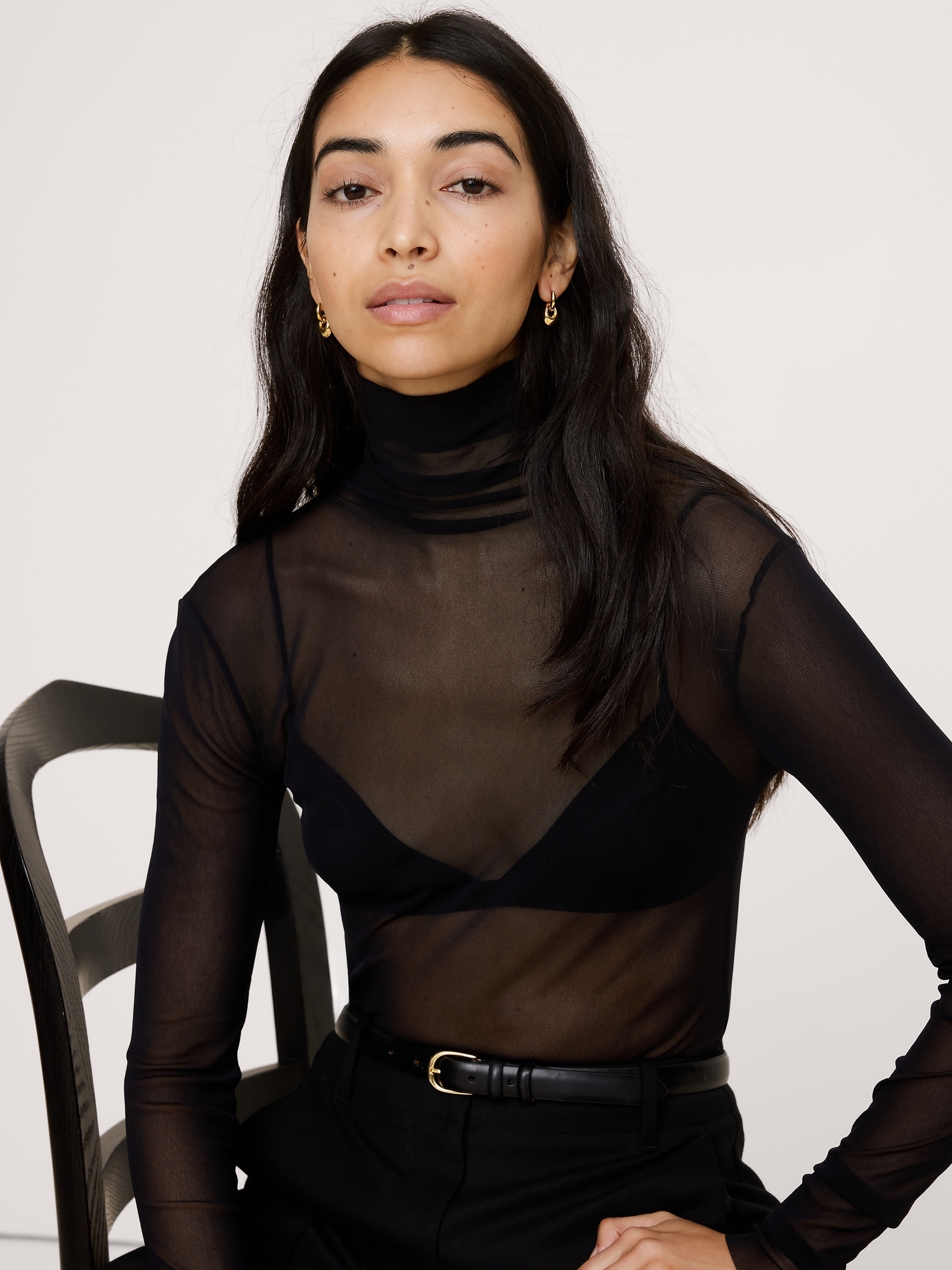 Image number 2 showing, Petit Pebble Hoops by Anni Lu