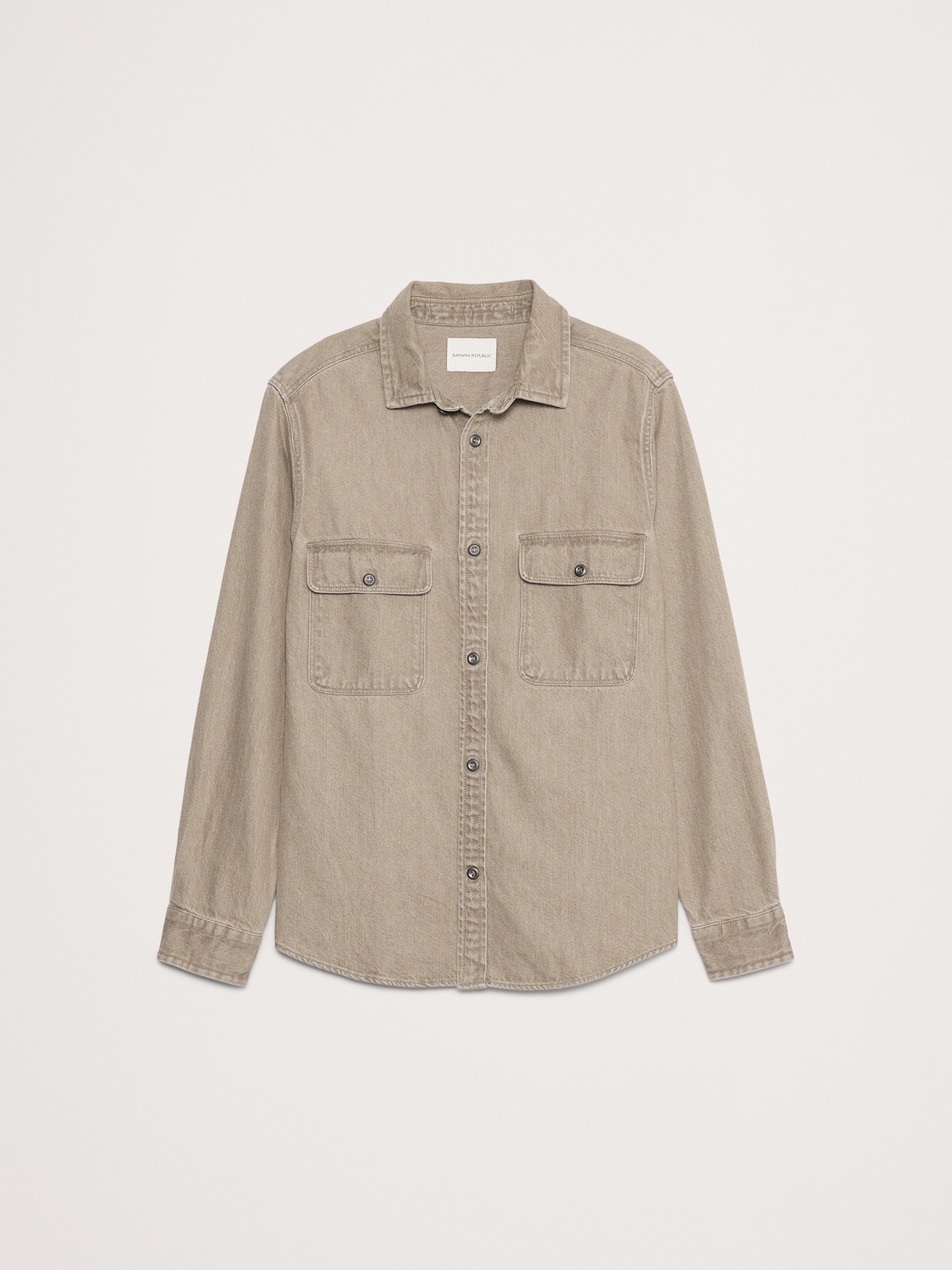 Image number 4 showing, Denim Shirt Jacket