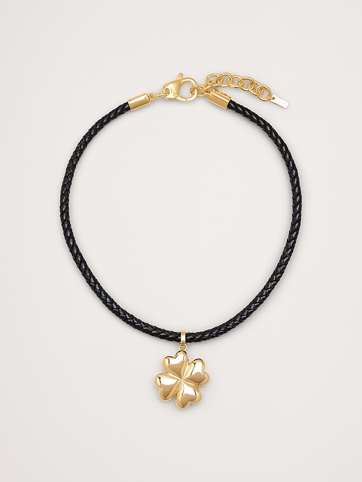 Leather Cord Necklace by Martha Calvo