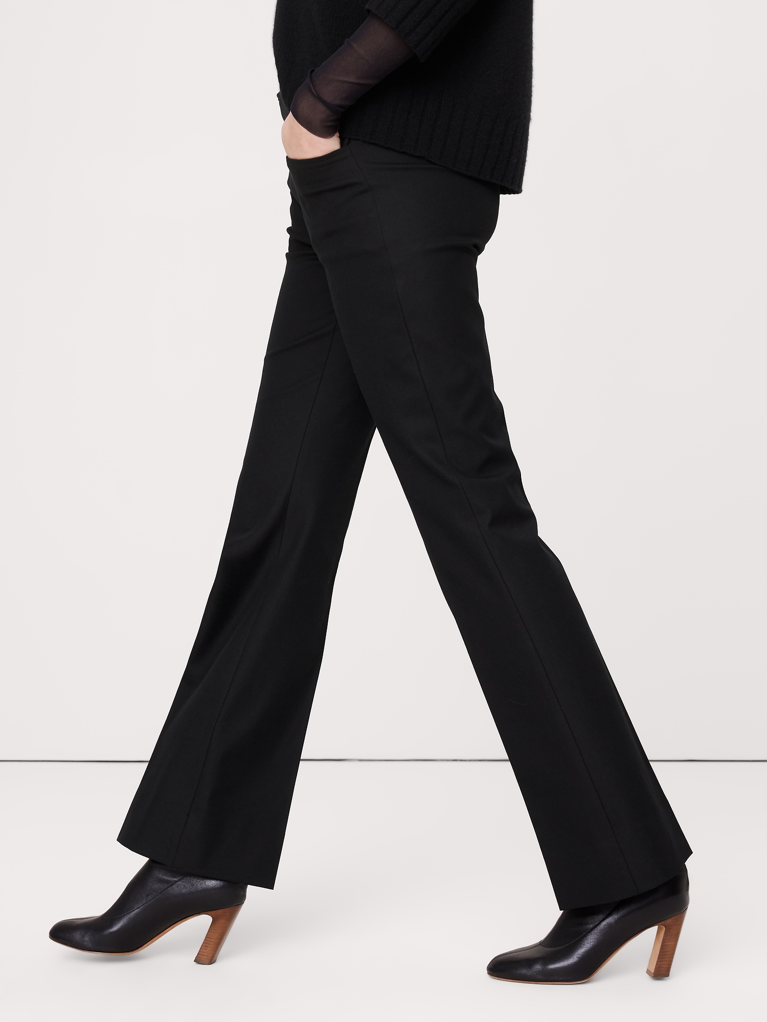 Image number 4 showing, Mid-Rise Slim Bootcut Pant