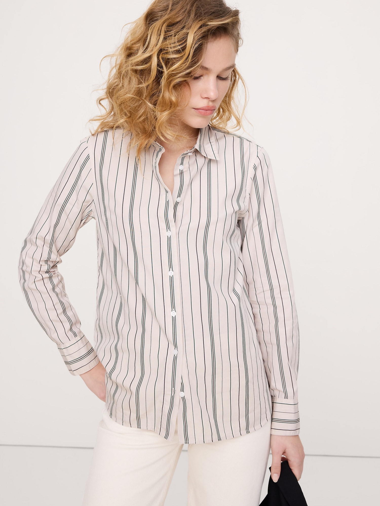 Image number 1 showing, The Everyday Shirt in Cotton Poplin