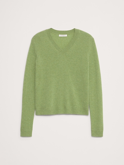 Lightweight Cashmere V-Neck Sweater | Banana Republic