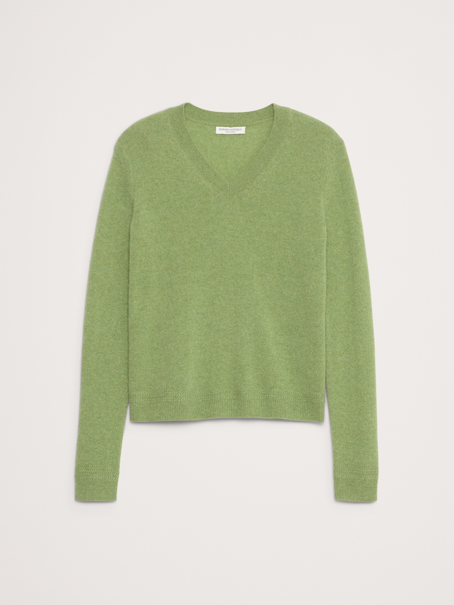 Image number 4 showing, Lightweight Cashmere V-Neck Sweater