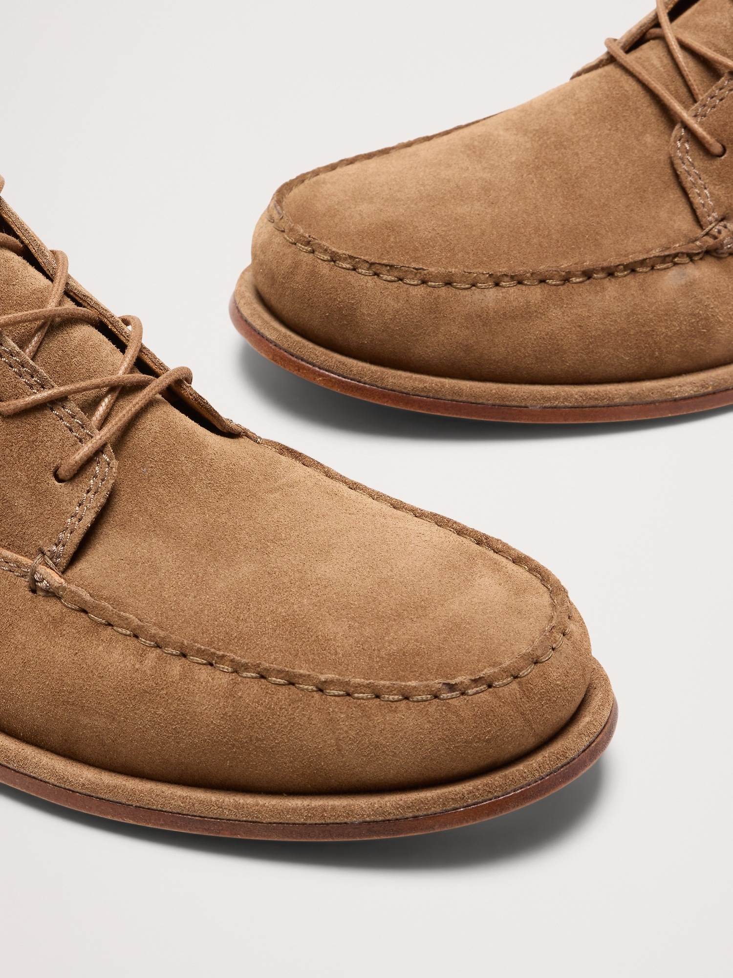 Мужские ботинки Banana Republic Italian Suede Chukka Boot, цвет: Средний коричневый — фото 6