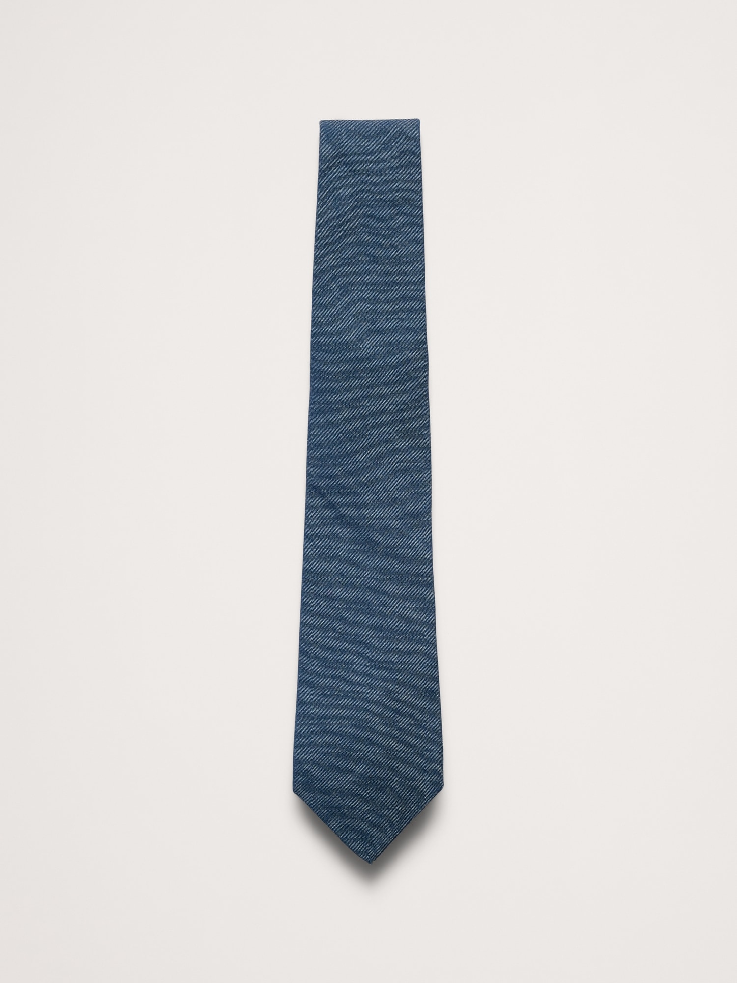 Image number 1 showing, Cotton Chambray Tie