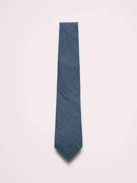 Cotton Chambray Tie