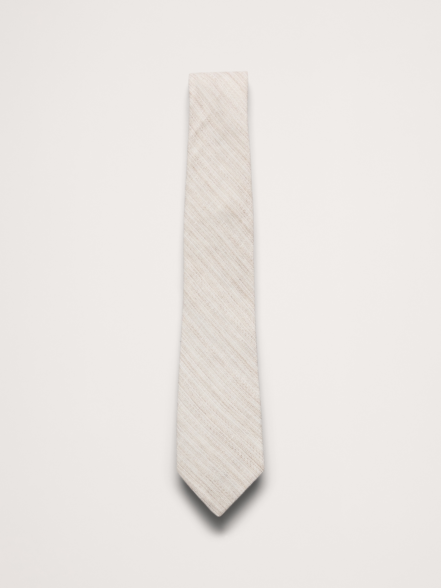 Image number 1 showing, Linen-Cotton Slub Tie