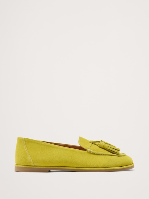 Italian Suede Tassel Loafer