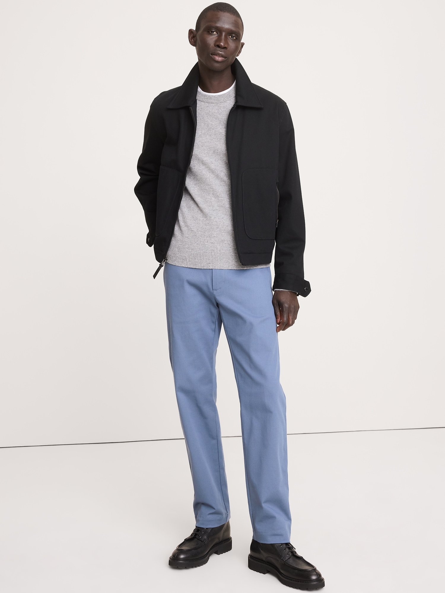 Straight Italian-Stretch Chino