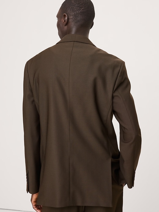 Image number 3 showing, Relaxed Italian Barathea Tuxedo Jacket