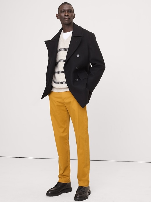 Image number 1 showing, Straight Lived-In Chino