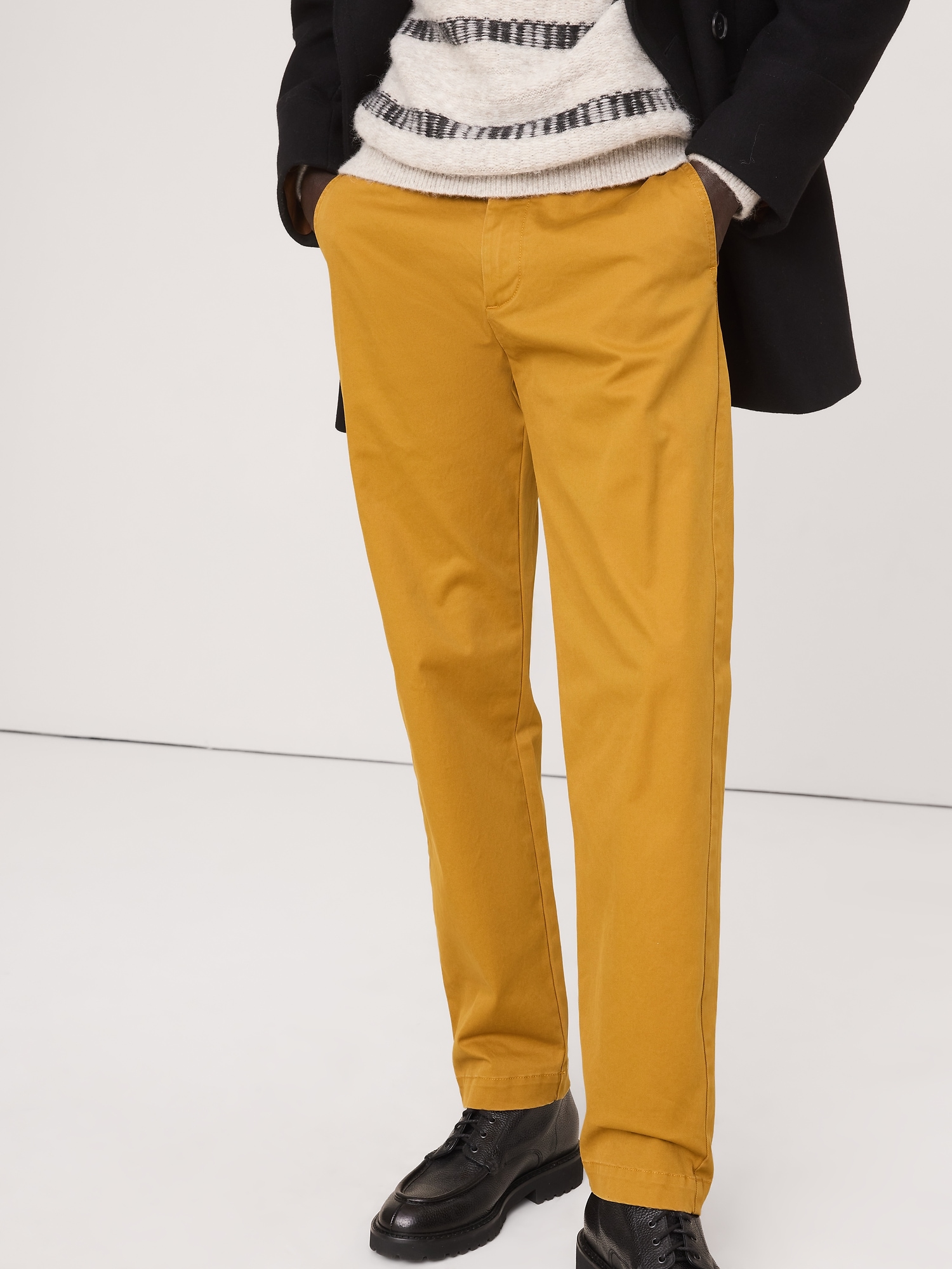 Image number 4 showing, Straight Lived-In Chino